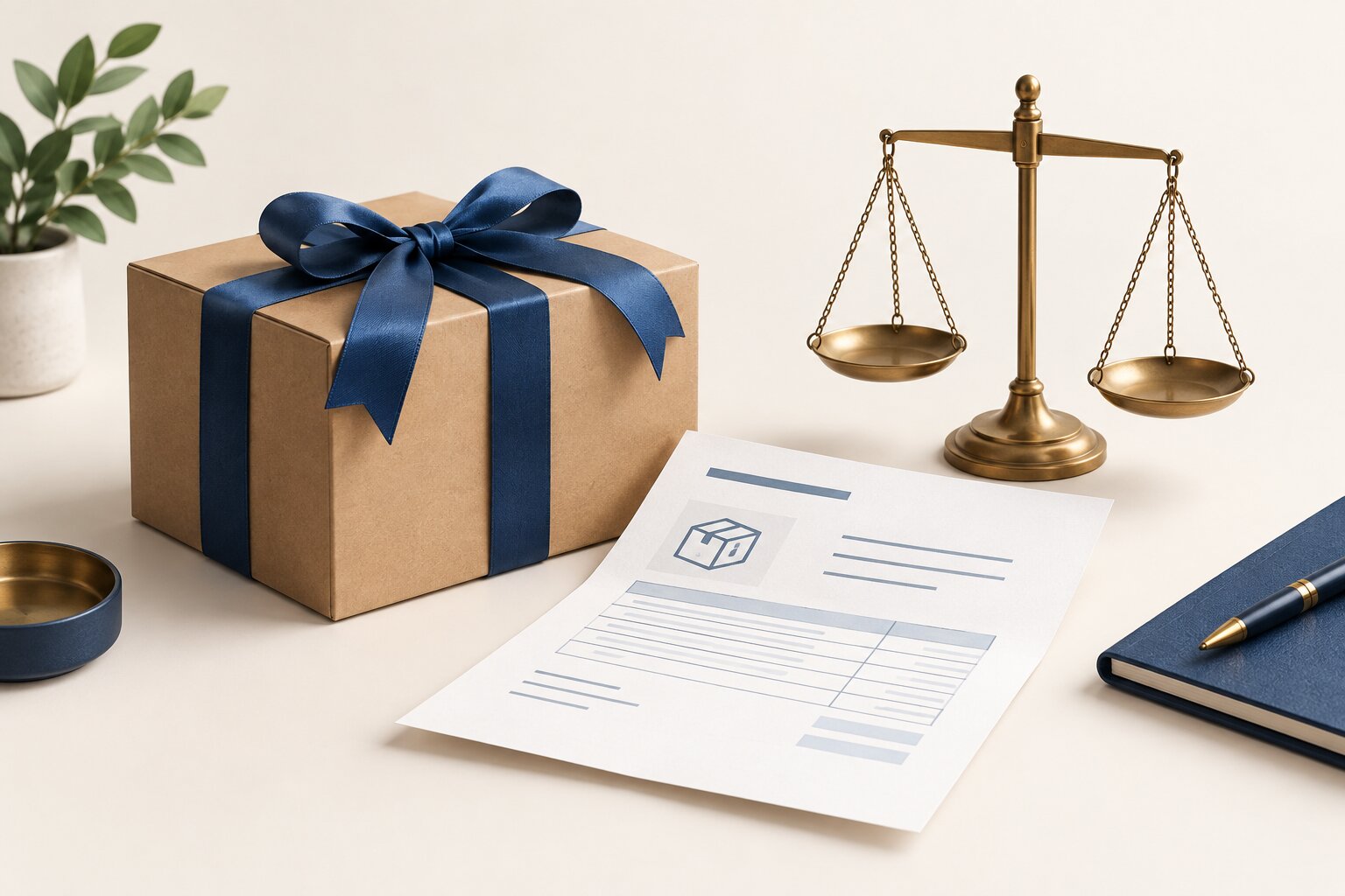 Produse primite gratuit și document de recepție